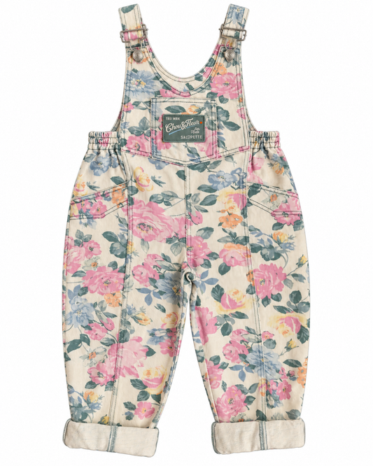Blue denim overalls for children – Billie Jean