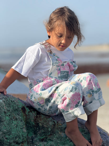 Blue denim overalls for children – Billie Jean