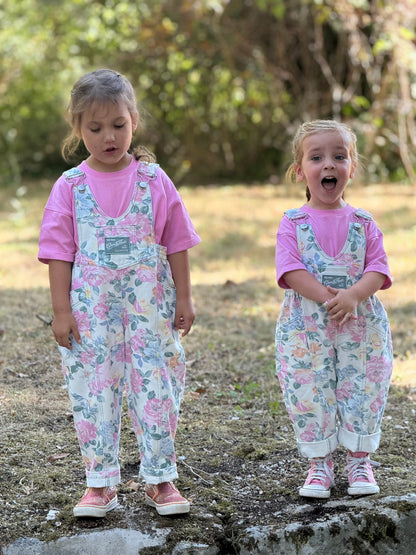 Blue denim overalls for children – Billie Jean