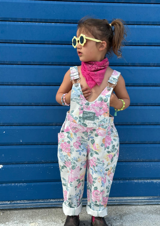 Blue denim overalls for children – Billie Jean